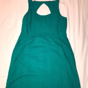 Teal/green Loft dress